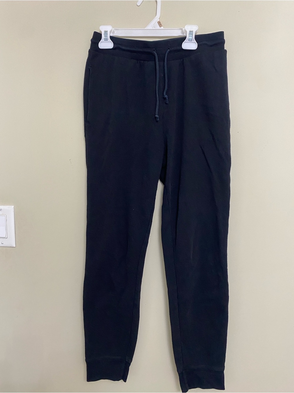 Sunday Best Black Lounge Pants: Size Small